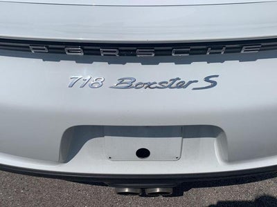 2018 Porsche 718 Boxster S Roadster