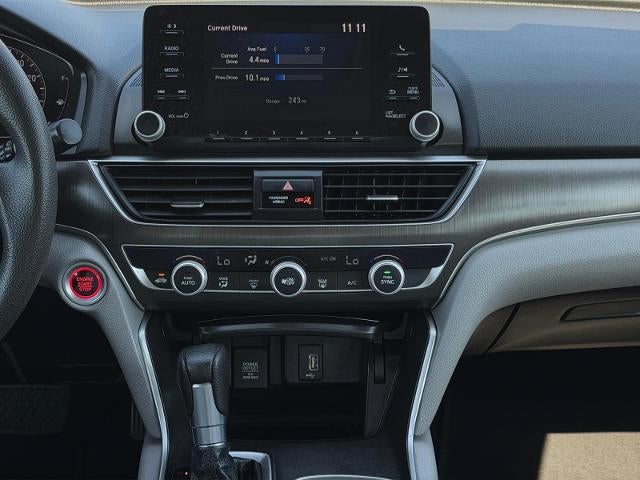 2019 Honda Accord Sedan LX 1.5T CVT