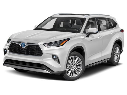 2022 Toyota Highlander Hybrid Platinum AWD (Natl)