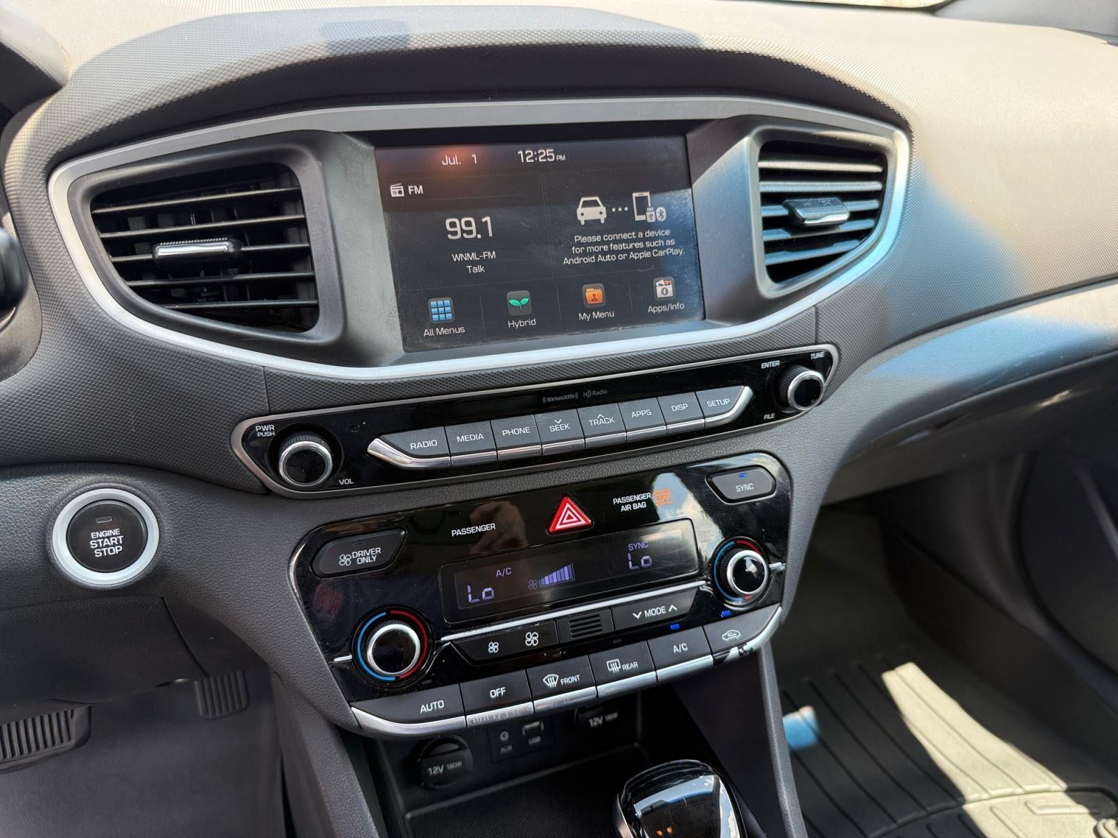 2019 Hyundai Ioniq Hybrid Blue