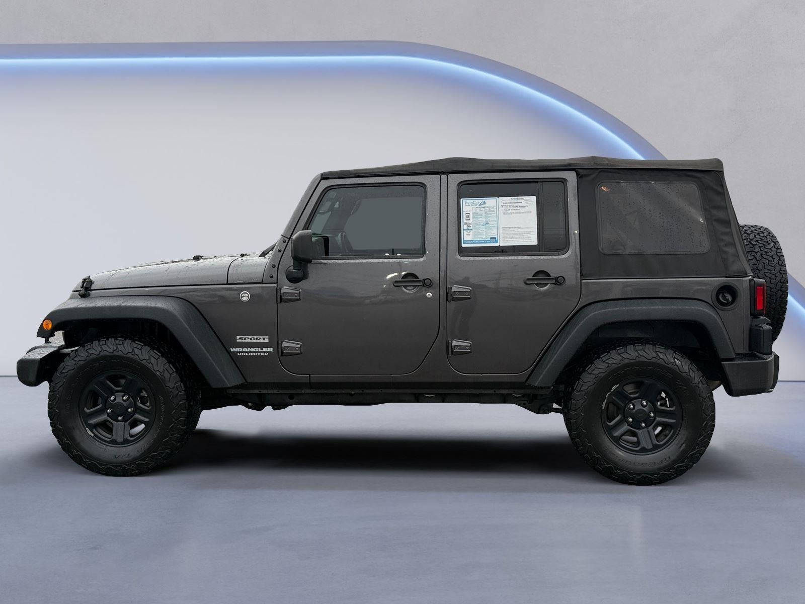 2016 Jeep Wrangler Unlimited Sport
