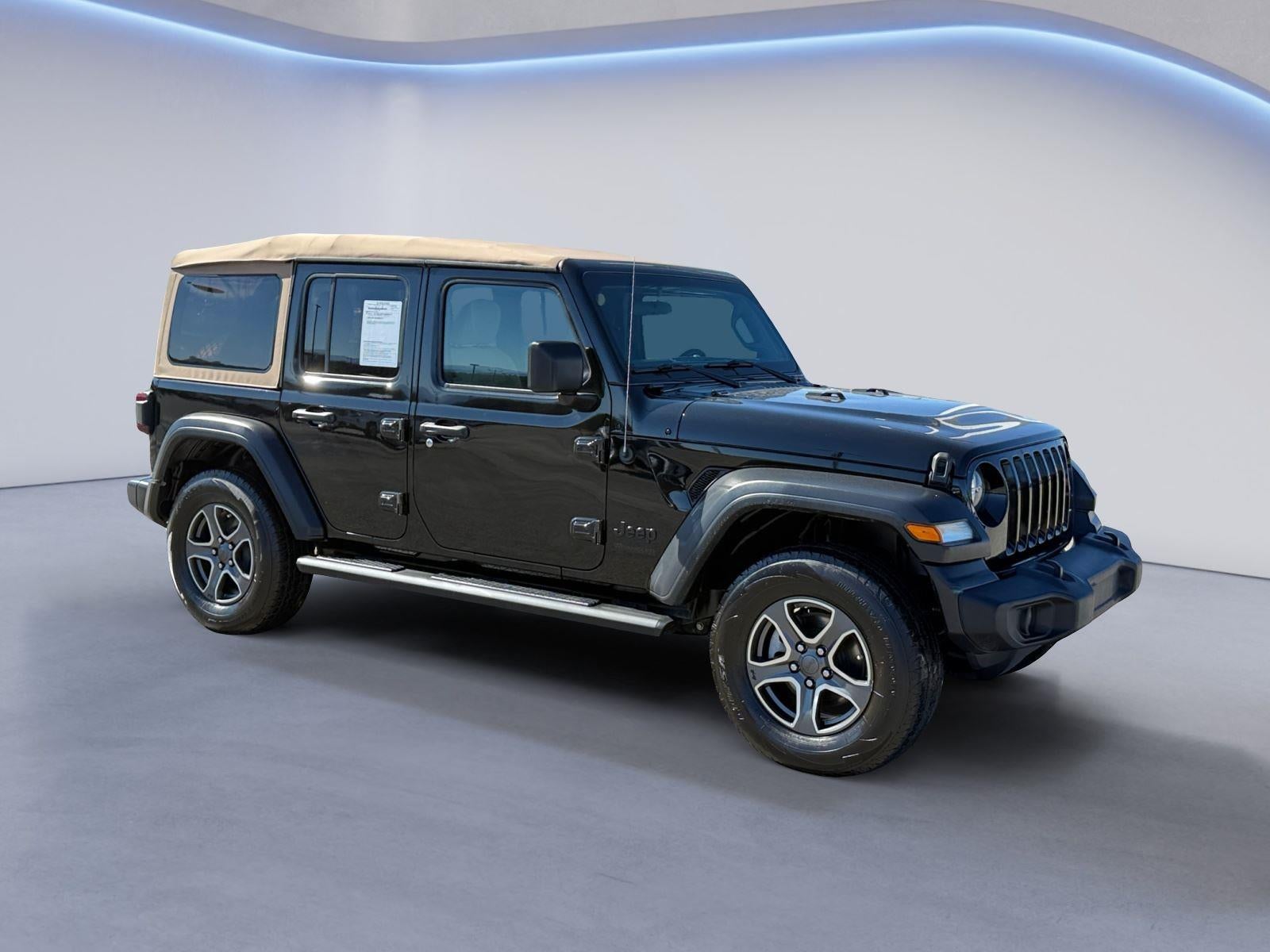 2020 Jeep Wrangler Unlimited Black and Tan
