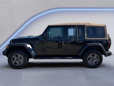 2020 Jeep Wrangler Unlimited Black and Tan