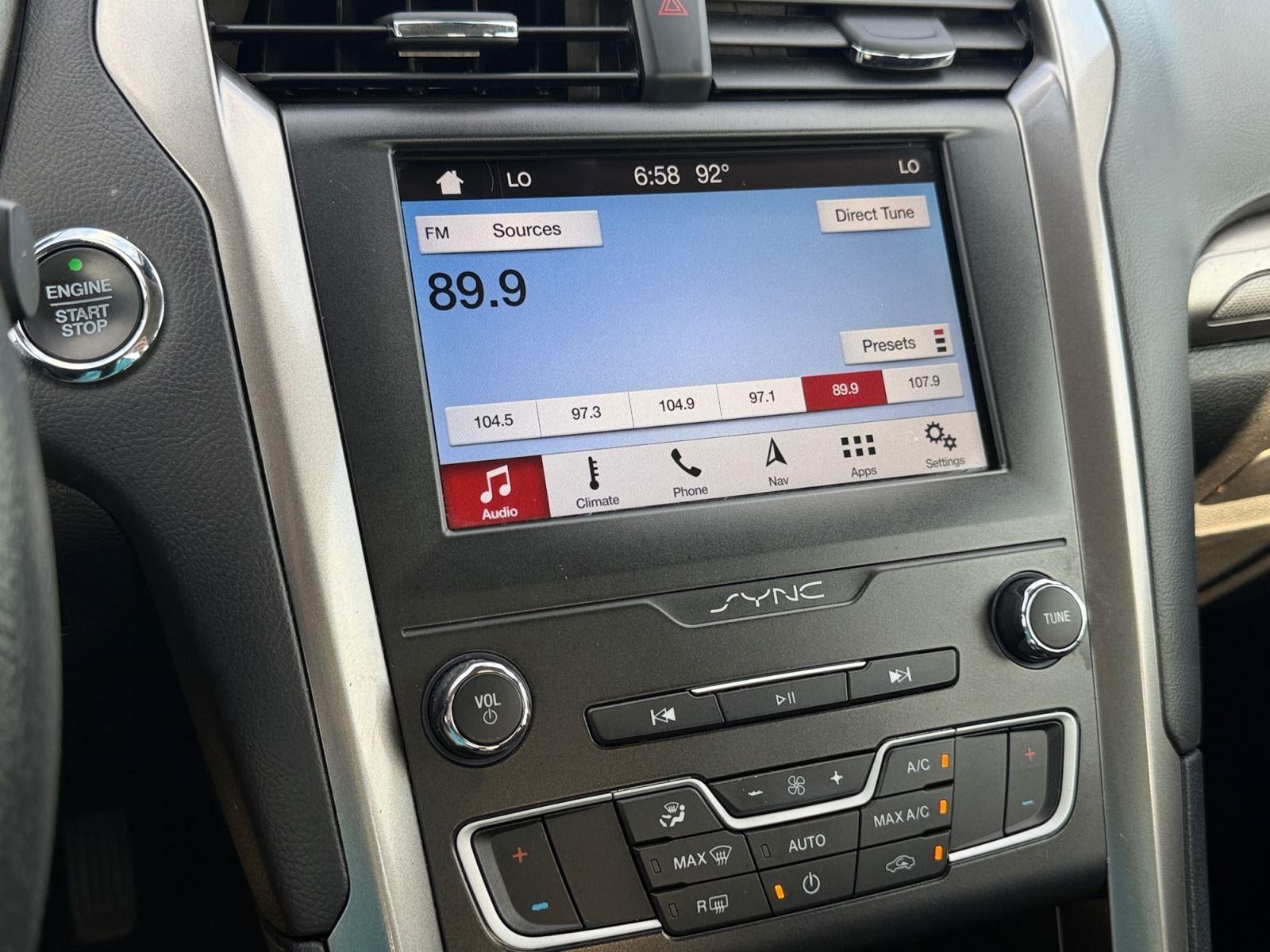 2019 Ford Fusion Hybrid SE