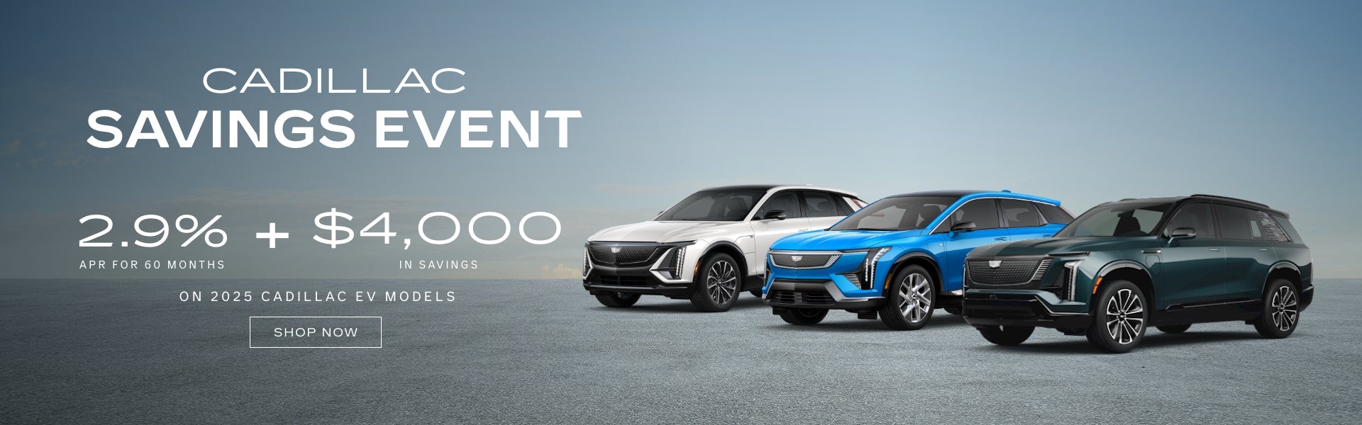 2.9% APR For 60 Months + $4,000 In Savings