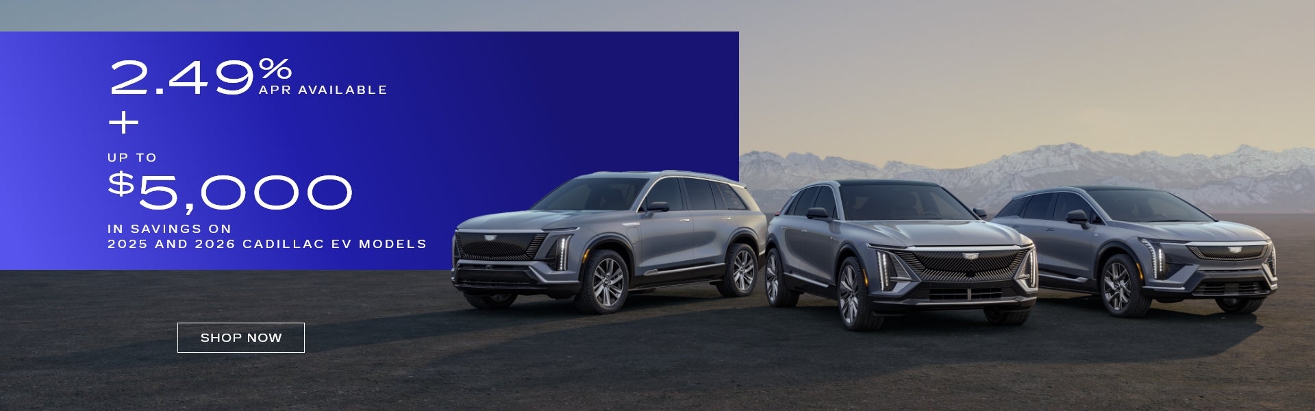 Season to Drive Event - New 2025 and 2026 Cadillac EV models