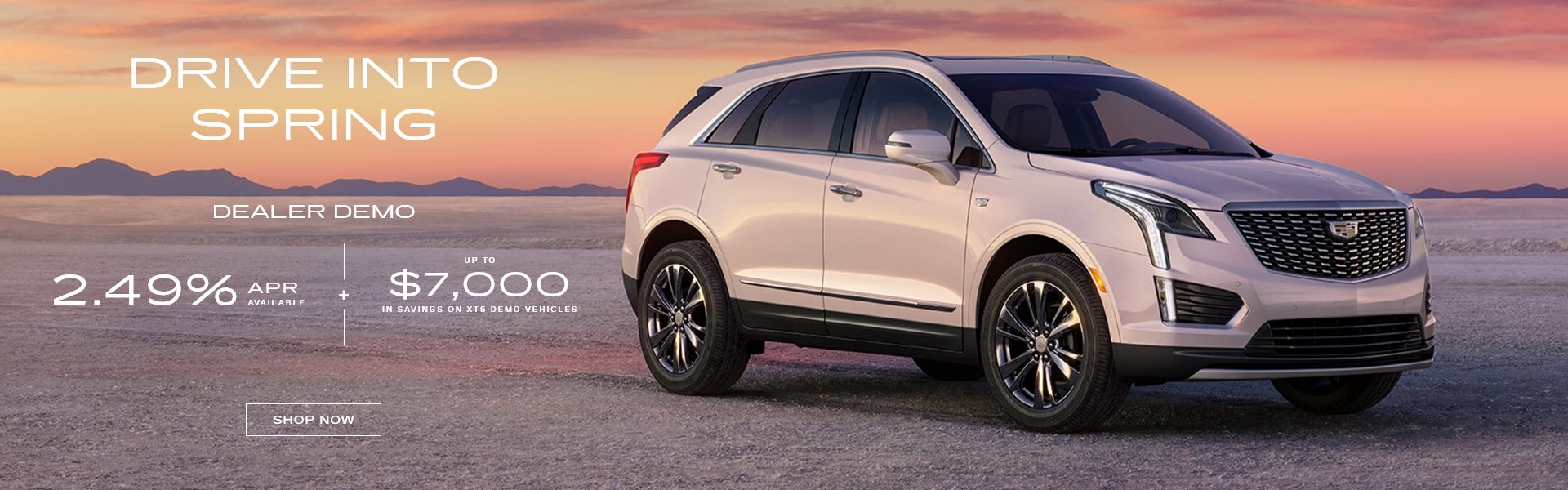 2.49% APR Available + Up to $7,000 In Savings on XT5 Demo Ve
