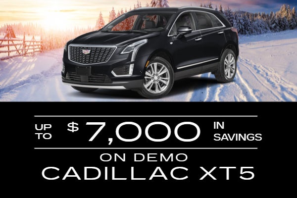 Up to $7,000 in savings on DEMO XT5