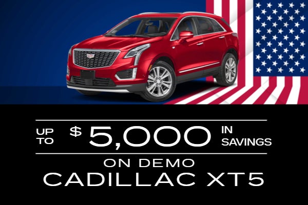 Up to $5,000 in savings on DEMO XT5